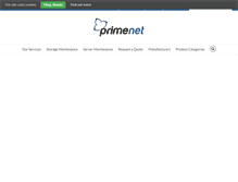 Tablet Screenshot of primenetuk.com